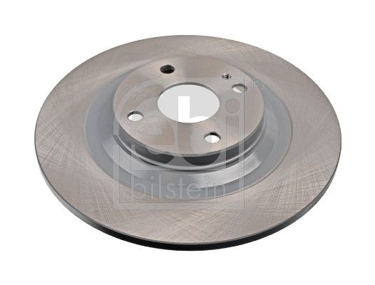 Febi 2 x Brake Disc Set Solid Rear