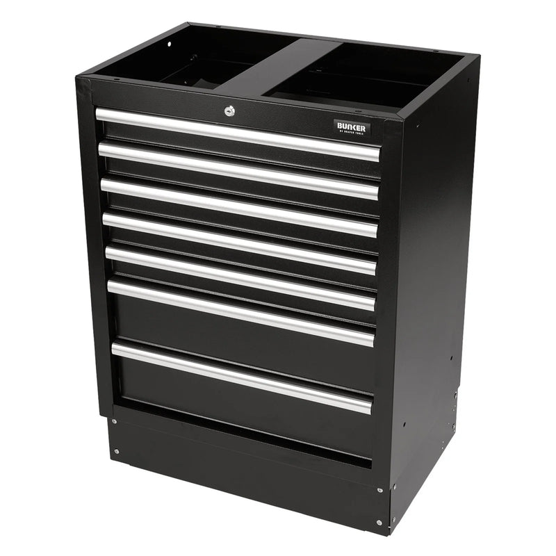 Bunker Modular Floor Cabinet 7 Drawer 680mm Storage Unit