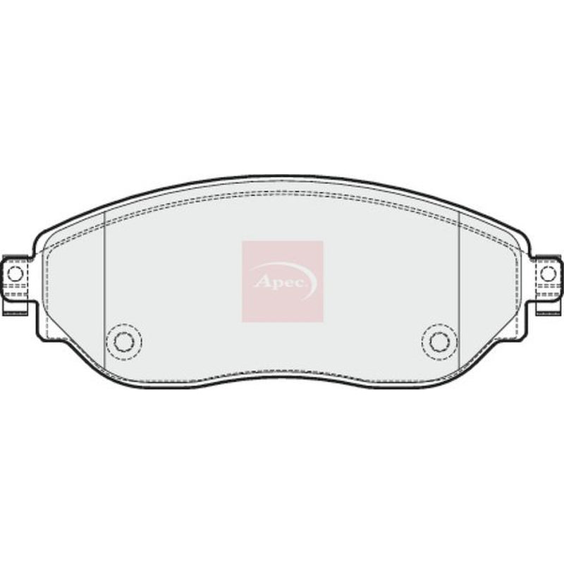 Apec Front Brake Pad Set PAD2047