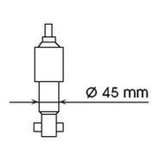 KYB Shock Absorber Damper Strut Front 444102