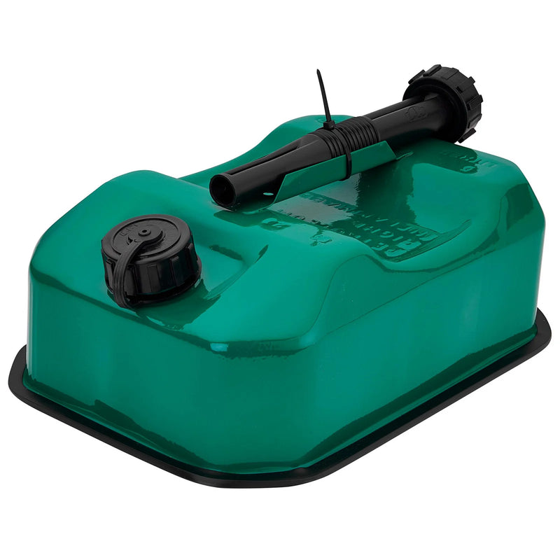 Draper Flat Steel Fuel Can 5L Green