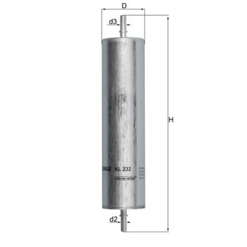 Mahle Fuel Filter Element KL 232