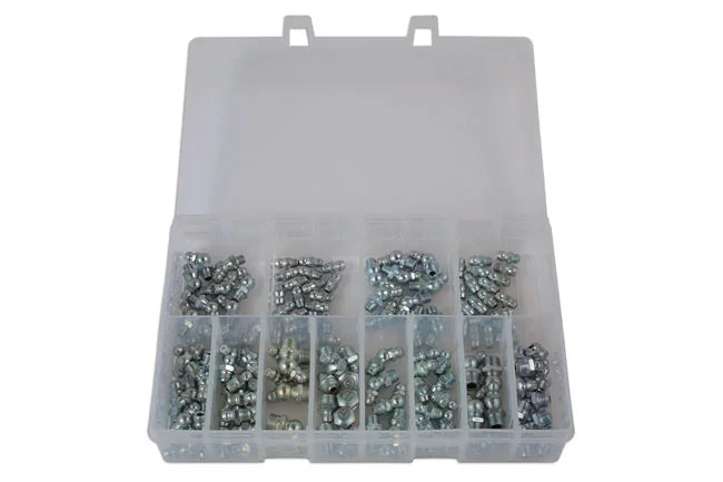 Connect Assorted Metric & Imperial Grease Nipples 130pc - CPL