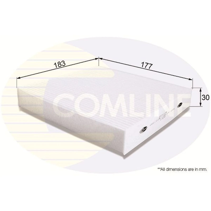 Comline Cabin Air Filter (Pollen Filter) EKF225