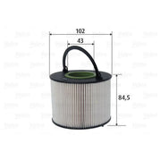 Valeo Fuel Filter Element 587075