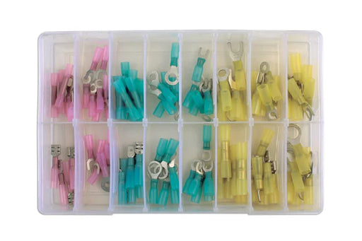 Connect Assorted Heat Shrink Terminals Box 100pc - CPL