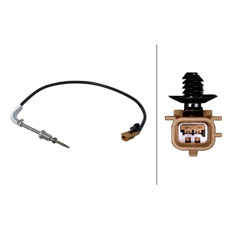 Hella Exhaust Gas Temperature Sensor before exhaust turbocharg 6PT 358 226-411