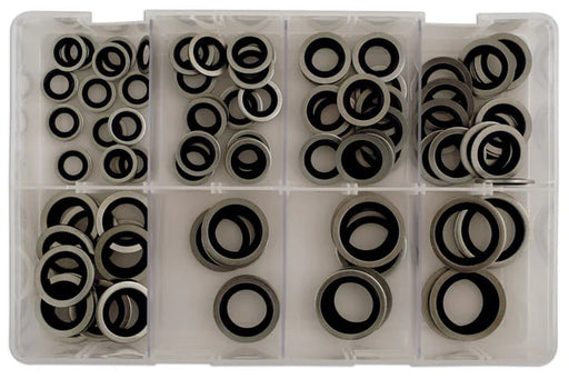 Connect Assorted Metric Bonded Seal Washers (Dowty) 90pc - CPL