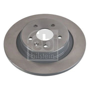 Febi 2 x Solid Rear Brake Discs 107720