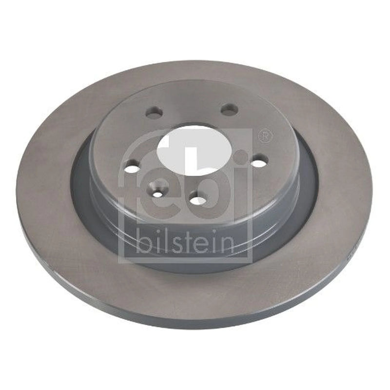 Febi 2 x Solid Rear Brake Discs 107720