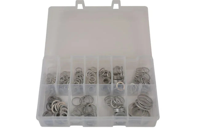 Connect Assorted Aluminium Washers Box 260pc - CPL