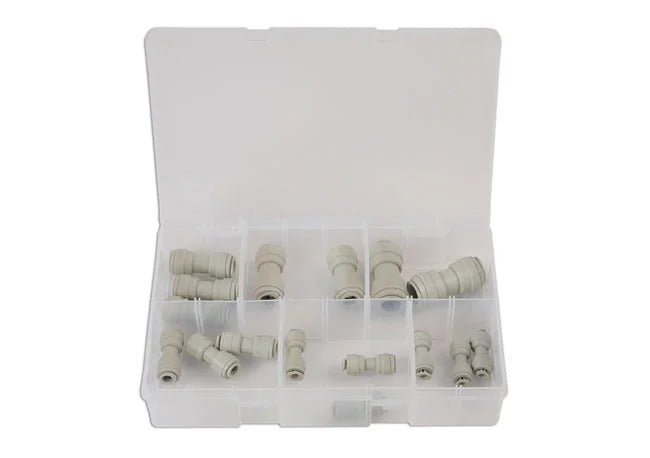 Connect Assorted Imperial Push-Fit Couplings, Straight 16pc - CPL
