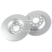 Borg & Beck 2 x Solid Rear Brake Discs BBD5331