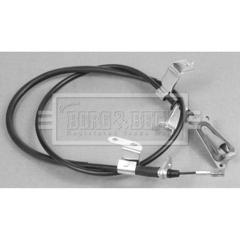Borg & Beck Handbrake Cable Left Rear BKB2955
