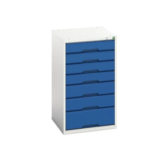 Bott Verso 7 Drawer Cabinet 525 x 900mm Gentian Blue - 16925029.11