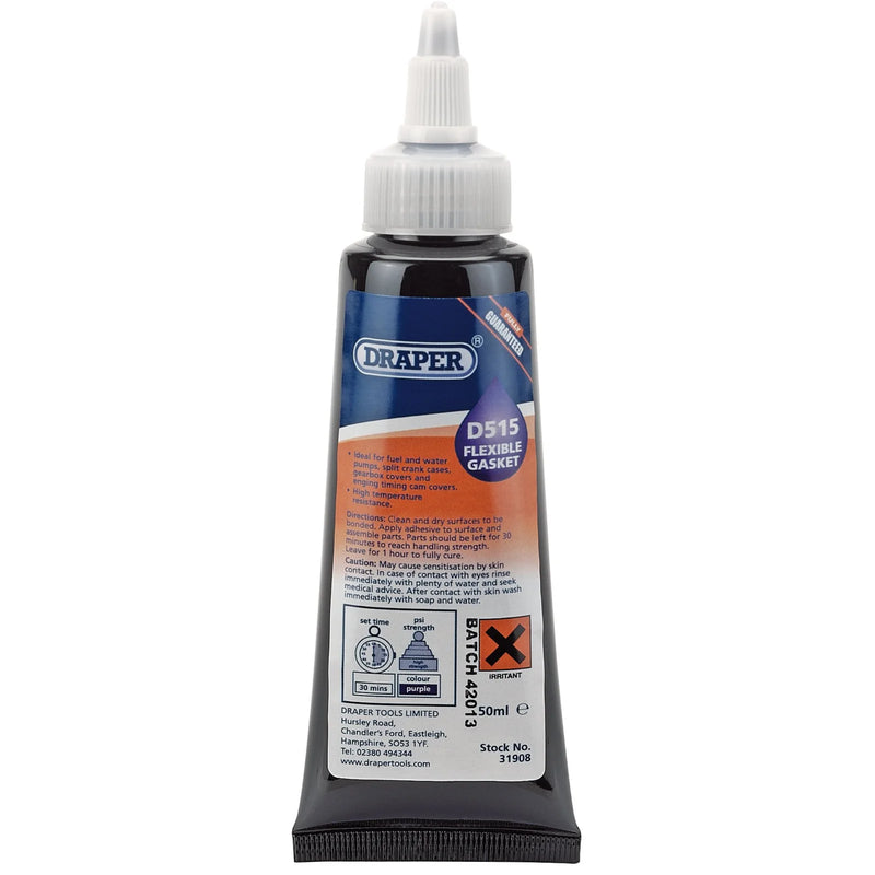 Draper Flexible Gasket D515 94g Temperature Resistant Paste
