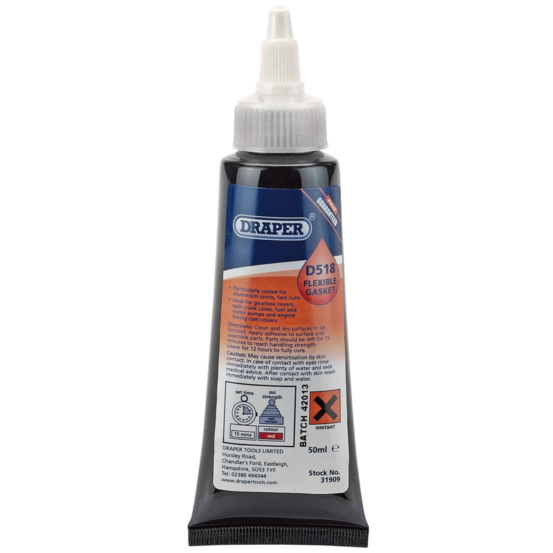 Draper Flexible Gasket Paste D518 0.094kg