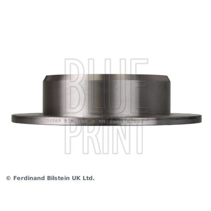 Blue Print 2 x Solid Rear Brake Discs ADT34363