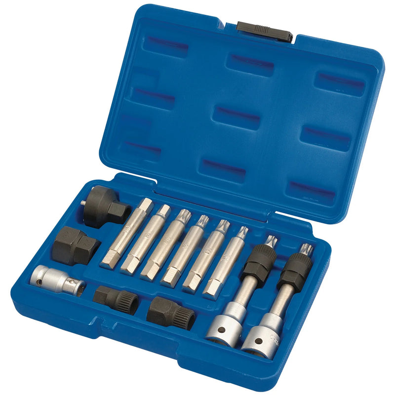 Draper Expert Alternator Pulley Tool Kit 13 Piece