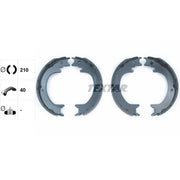 Textar Parking Brake Shoe Set 91083800