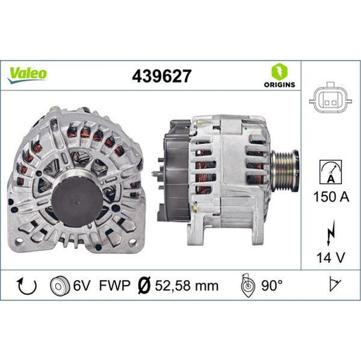 Valeo Car Alternator 12V 439627