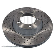 Blue Print 2 x Perforated/Vented Rear Brake Discs ADBP430114