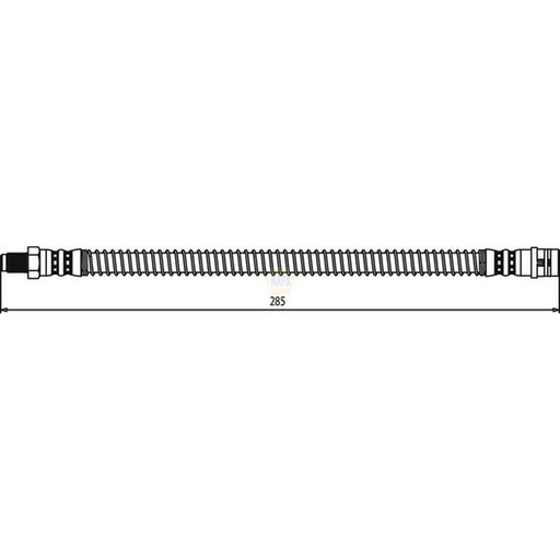 NAPA Brake Hydraulic Hose Line Rear NBH1052
