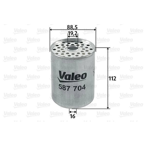 Valeo Fuel Filter Element 587704