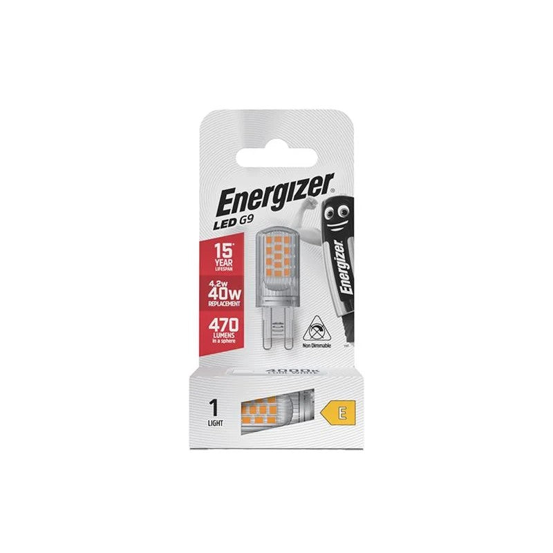 Energizer® LED G9 470 Lumens 4.2W 4000K S18751 - S18751