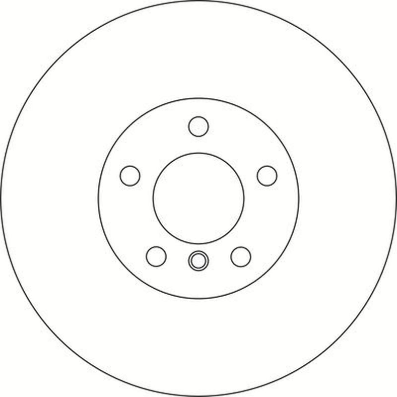 Abtex 2 x Vented Rear Brake Discs BD1834V