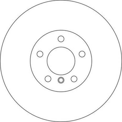 Abtex 2 x Vented Rear Brake Discs BD1834V