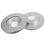 Borg & Beck 2 x Vented Front Brake Discs BBD4681