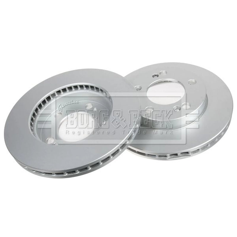 Borg & Beck 2 x Vented Front Brake Discs BBD4681