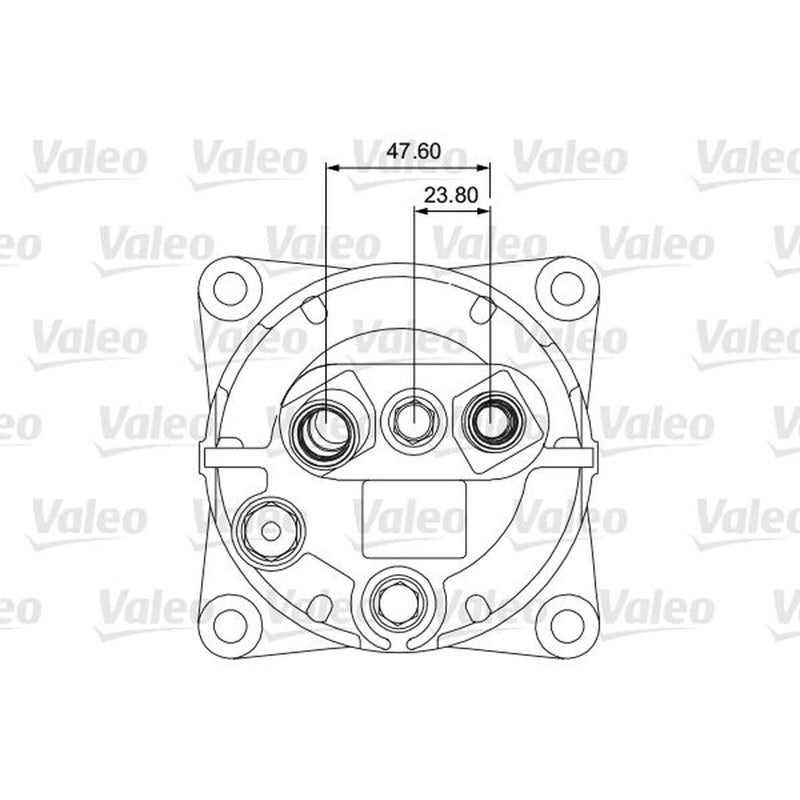Valeo Air Conditioning Compressor 700864