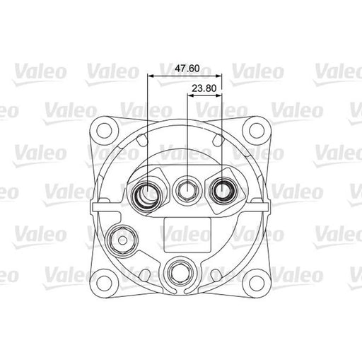 Valeo Air Conditioning Compressor 700864