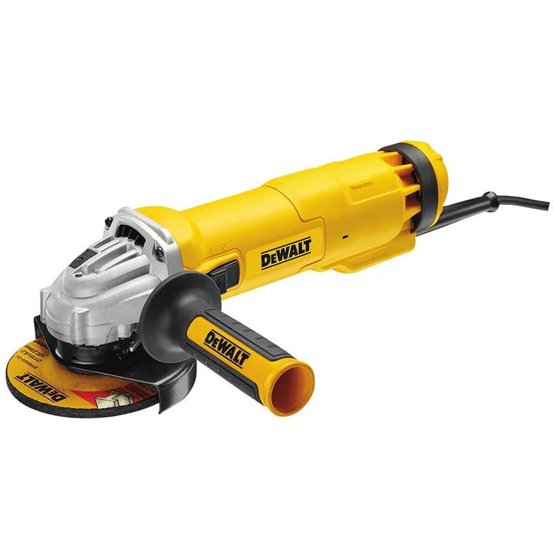 DEWALT Power Tools DWE4206K Mini Grinder & Kitbox 115mm 1010W 110V - DWE4206K-LX