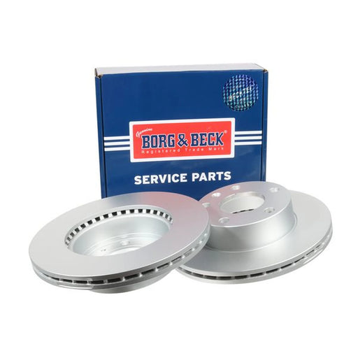 Borg & Beck 2 x Vented Front Brake Discs BBD4687