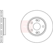Apec 2 x Vented Front Brake Discs DSK2105