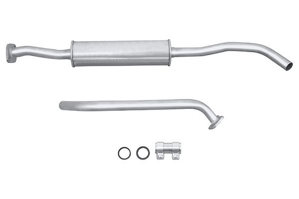 Hella 8LB 366 021-671 Front Muffler