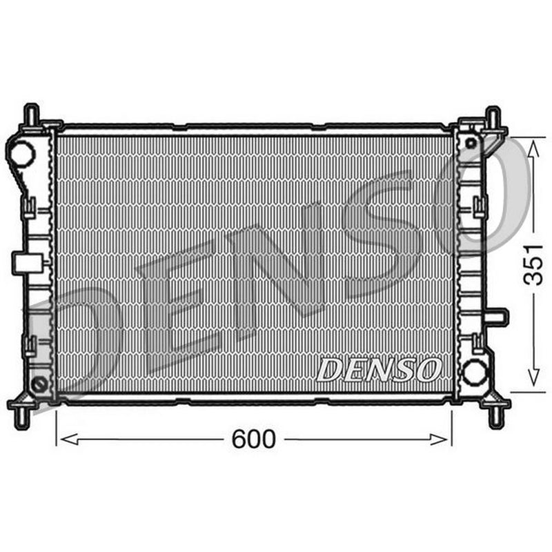 Denso Engine Radiator DRM10051