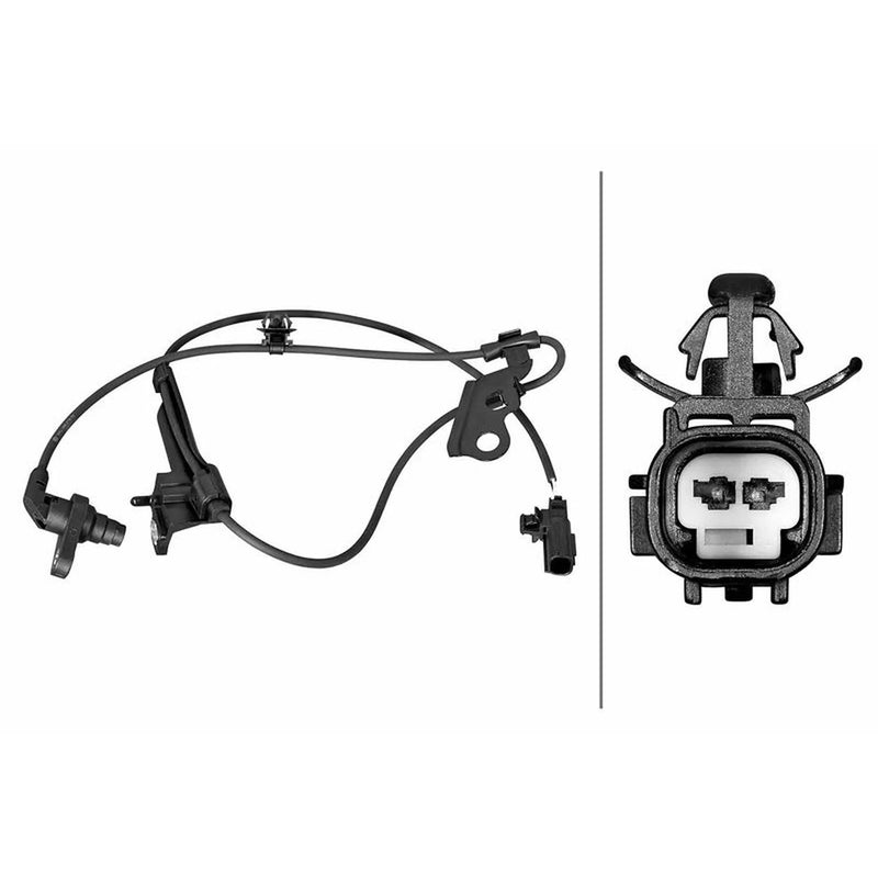Hella ABS Wheel Speed Sensor Front 6PU 358 218-701
