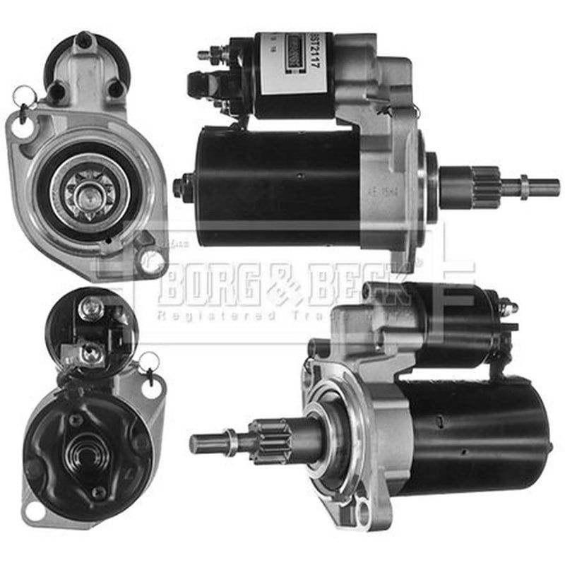 Borg & Beck Starter Motor 12V 1.1kW 10 Teeth BST2117