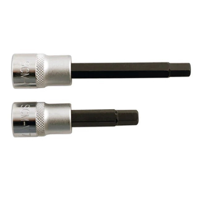 Laser Tools Hex Bit Set 7mm 2pc - PL