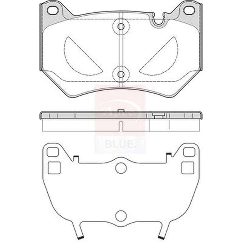Apec Front Brake Pad Set PD4082