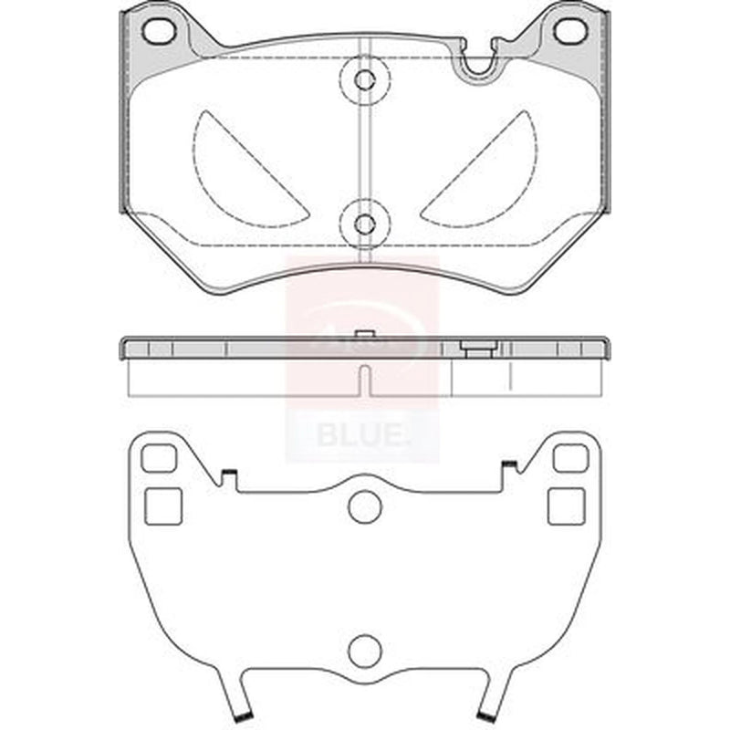 Apec Front Brake Pad Set PD4082