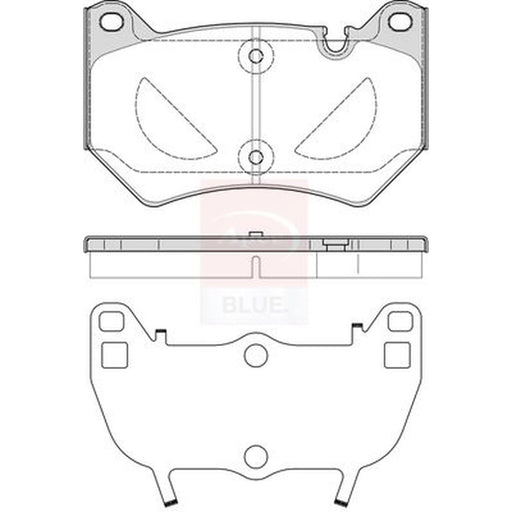 Apec Front Brake Pad Set PD4082