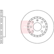 Apec 2 x Vented Front Brake Discs DSK532