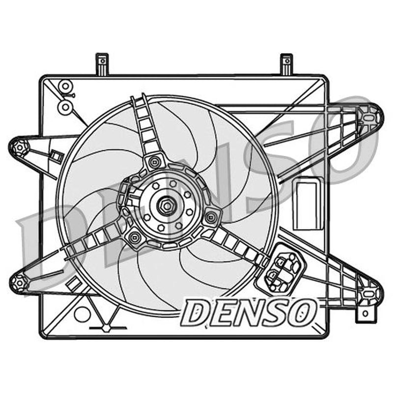 Denso Engine Cooling Fan DER09088