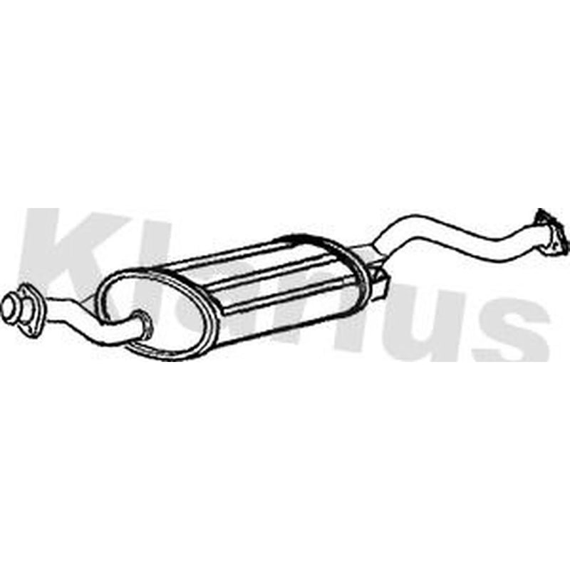 Klarius Box With Centre Pipe Centre CL175B