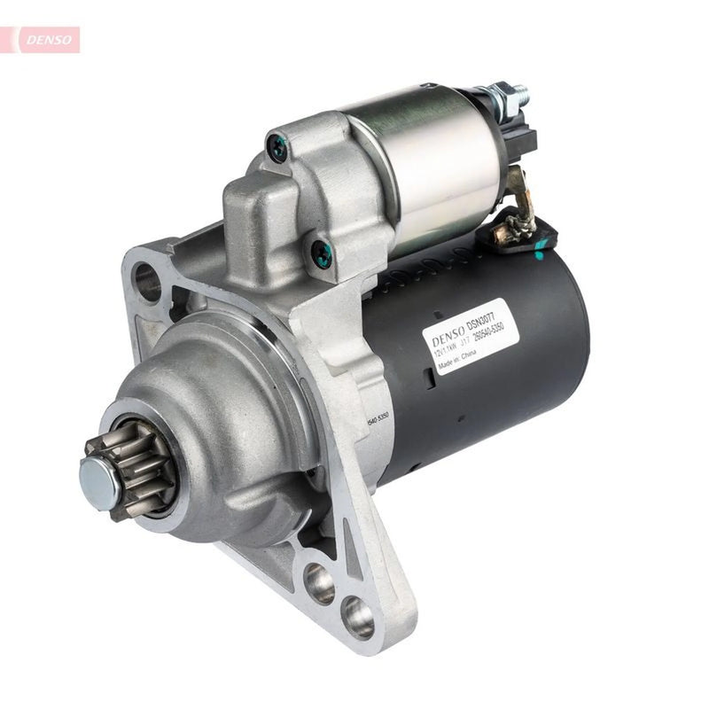 Denso Starter Motor 12V 1.1kW 10 Teeth DSN3077